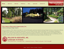 Tablet Screenshot of pollockandassociates.com